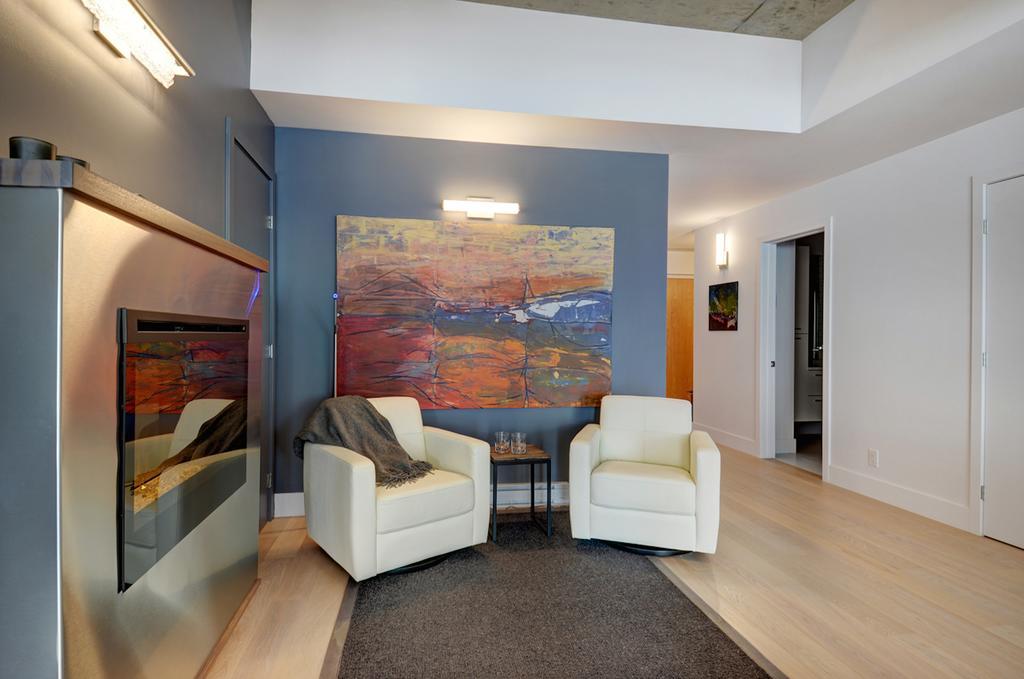 شقة Les Immeubles Charlevoix - Le 760-608 مدينة كويبيك الغرفة الصورة