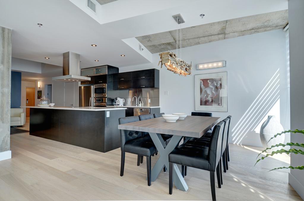 شقة Les Immeubles Charlevoix - Le 760-608 مدينة كويبيك الغرفة الصورة